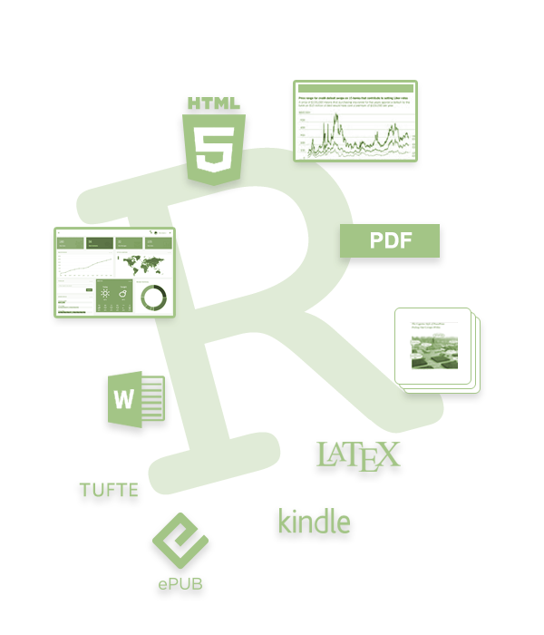 R Markdown can generate many different types of reports.